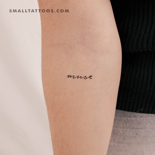 Muse Temporary Tattoo (Set of 3)