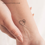 Love For Travel Temporary Tattoo (Set of 3)