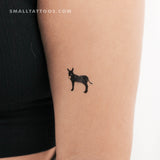 Donkey Temporary Tattoo (Set of 3)