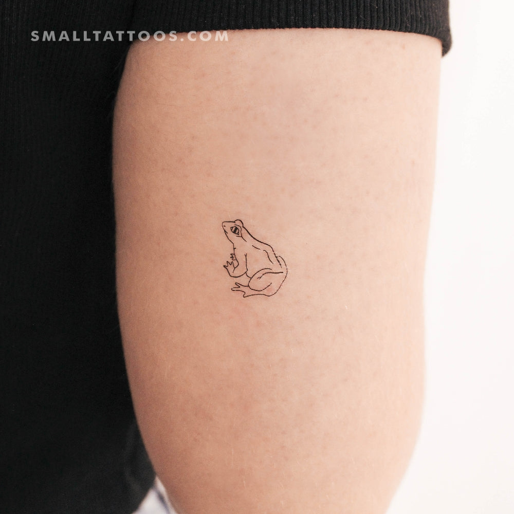 Toad Temporary Tattoo - Set of 3