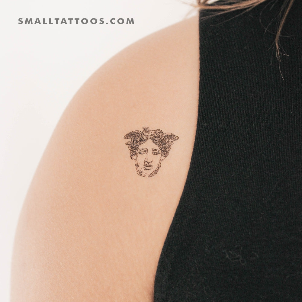 Tatuaje temporal de Medusa (juego de 3)