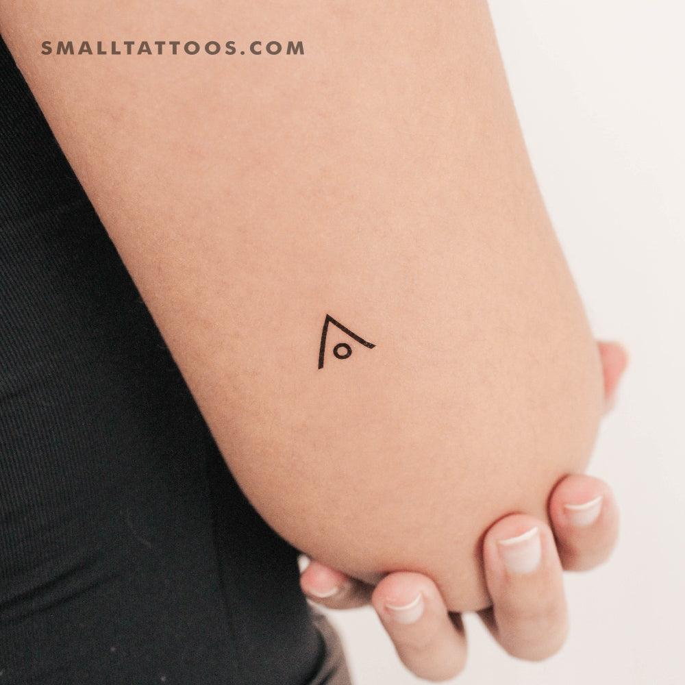 Tatuaje temporal del símbolo de protección (juego de 3)