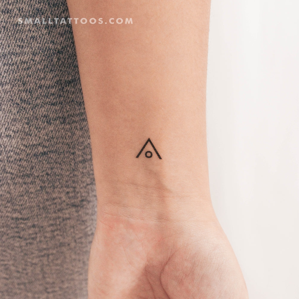 Tatuaje temporal del símbolo de protección (juego de 3)