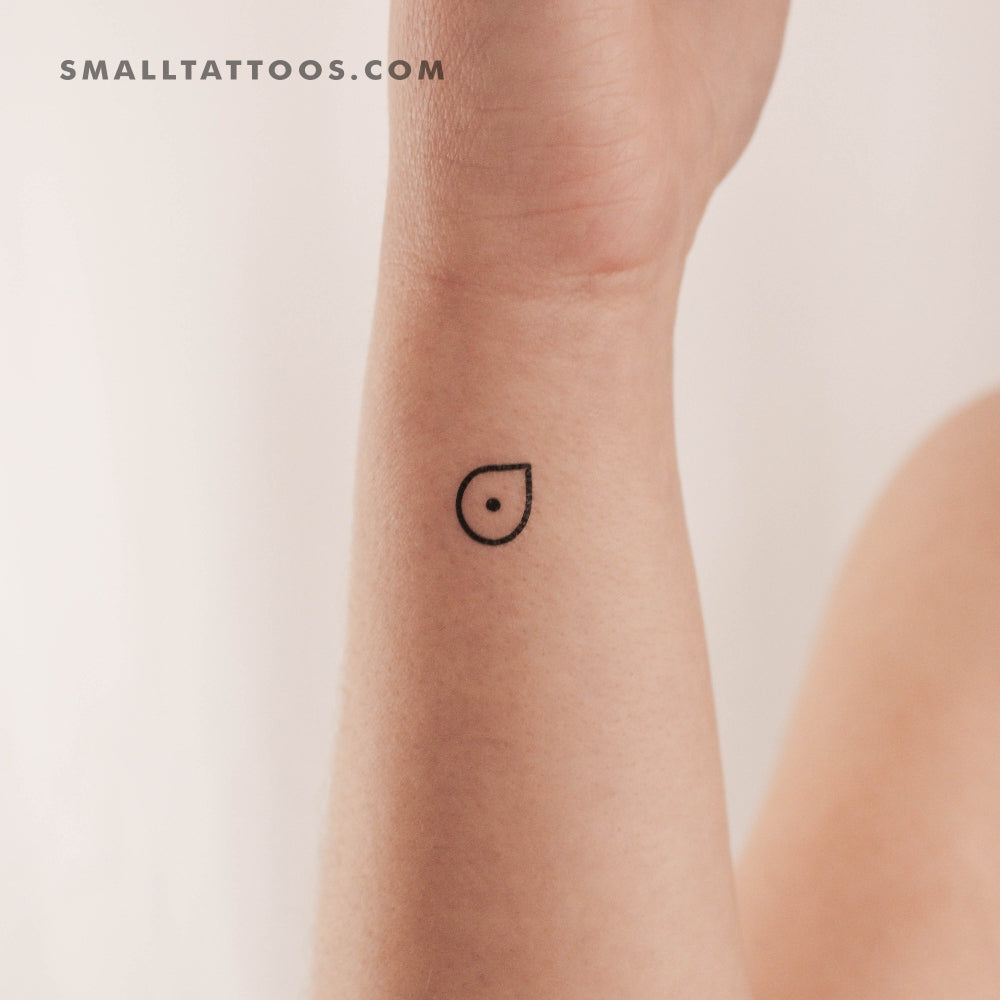 Tatuaje temporal del símbolo de empatía (juego de 3)