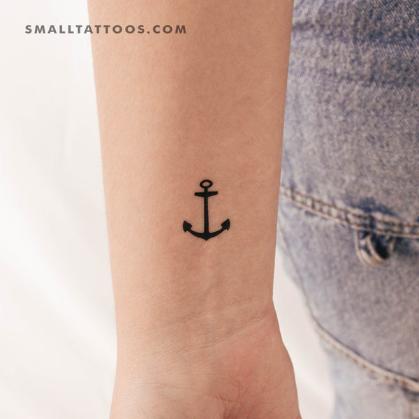 Small Anchor Temporary Tattoo (Set of 3)