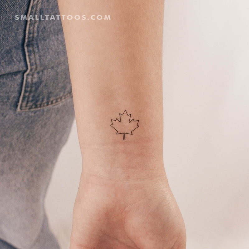 Meaningful Leaf Tattoo Ideas for Every Season of Life - tattooglee |  Beautiful flower tattoos, Leaf tattoos, Flower wrist tattoos