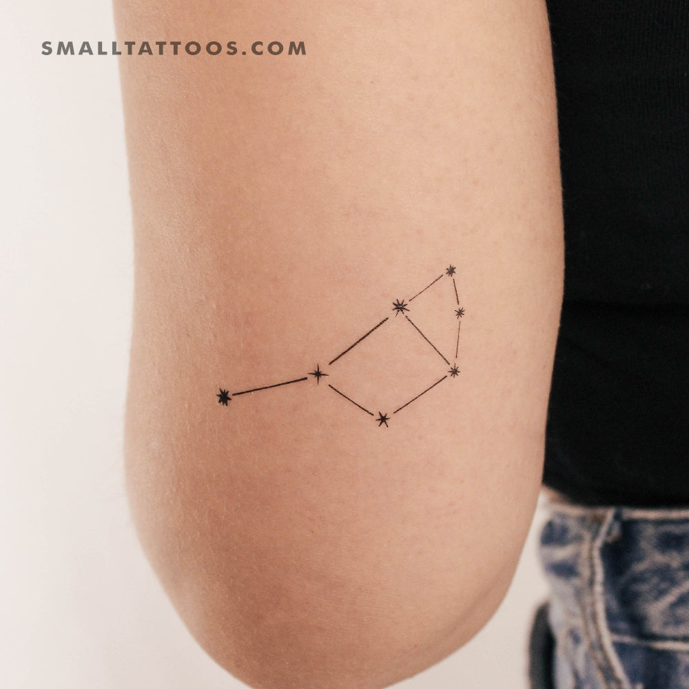 Pleiades Asterism Temporary Tattoo (Set of 3)