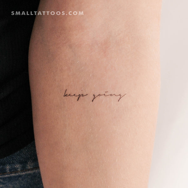 Keep Going Temporary Tattoo (Set of 3)