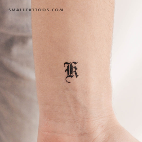 k letter tattoo | k name tattoo | By Aw ArtsFacebook