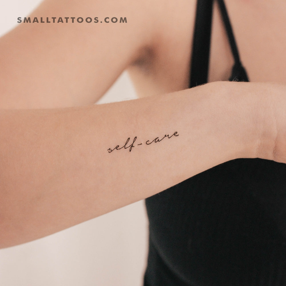 Self-care Temporary Tattoo (Set of 3)