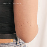 Minimalist Scorpius Constellation Temporary Tattoo (Set of 3)