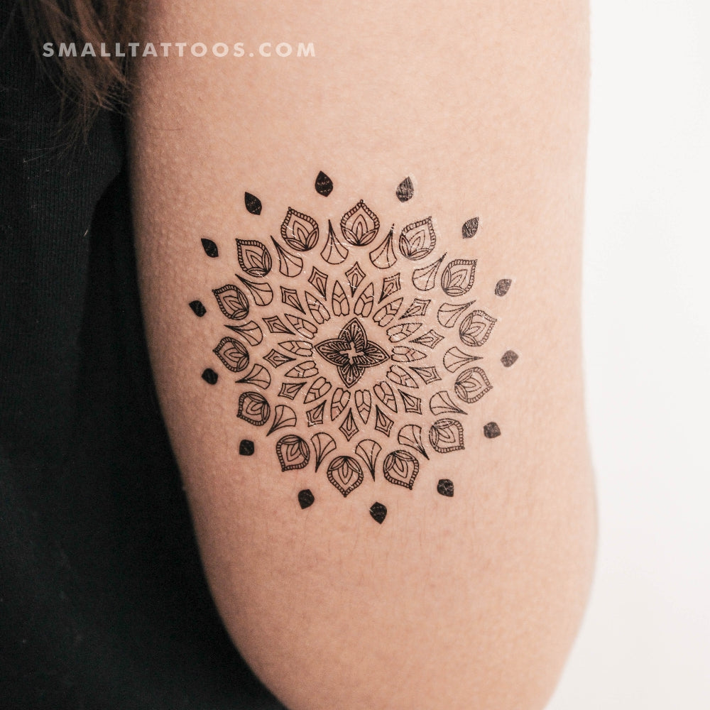 Mandala Temporary Tattoo (Set of 3)