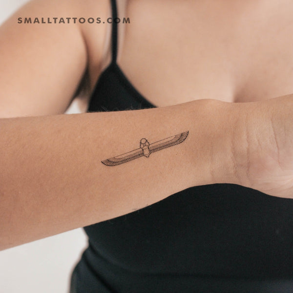 Small Scarab Temporary Tattoo (Set of 3)