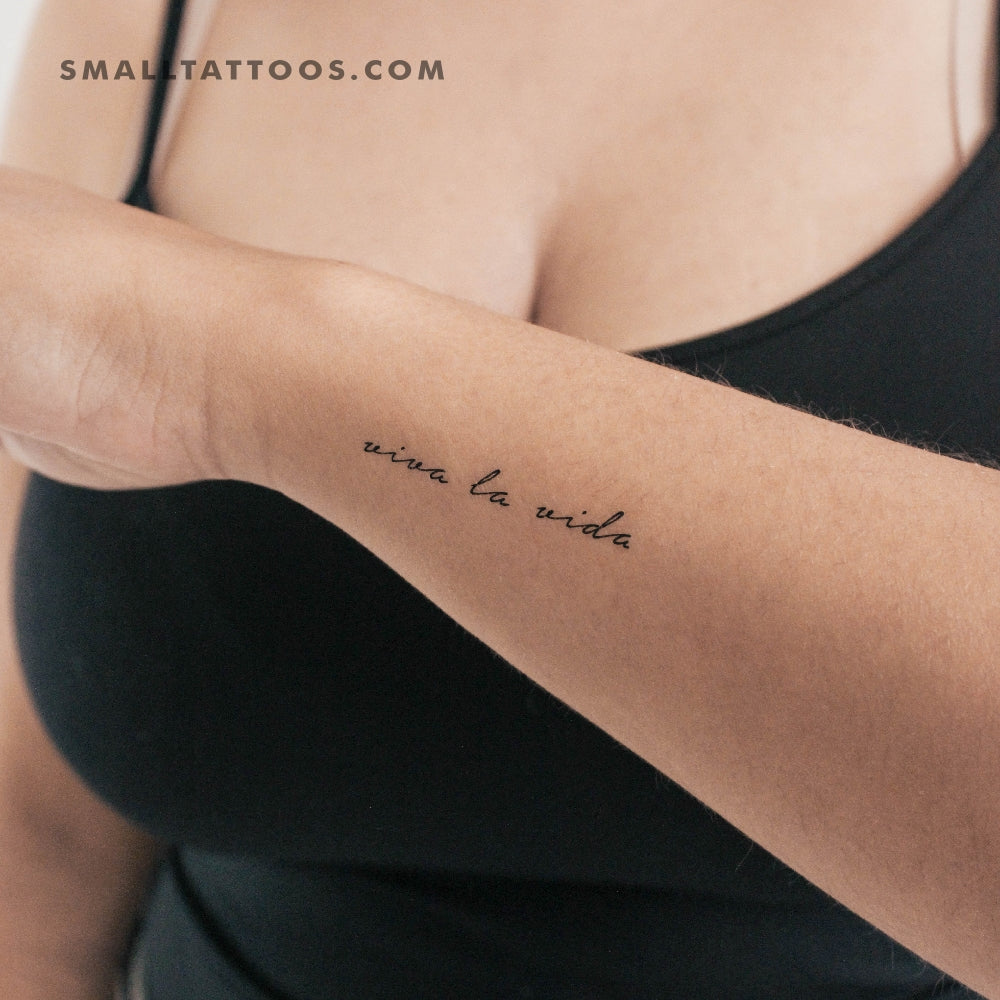 Viva La Vida Temporary Tattoo (Set of 3)