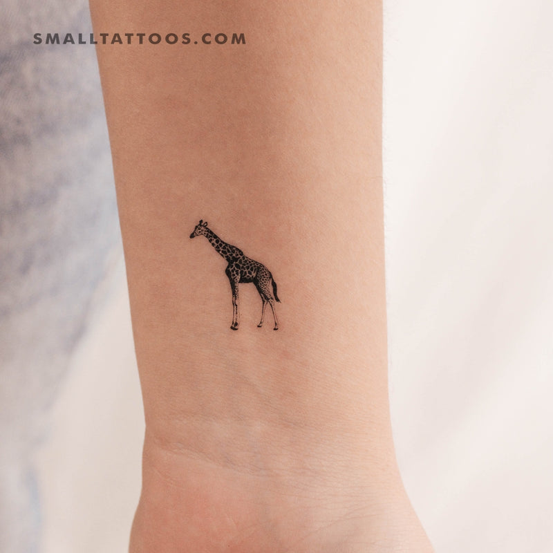 Giraffe Temporary Tattoo (Set of 3)