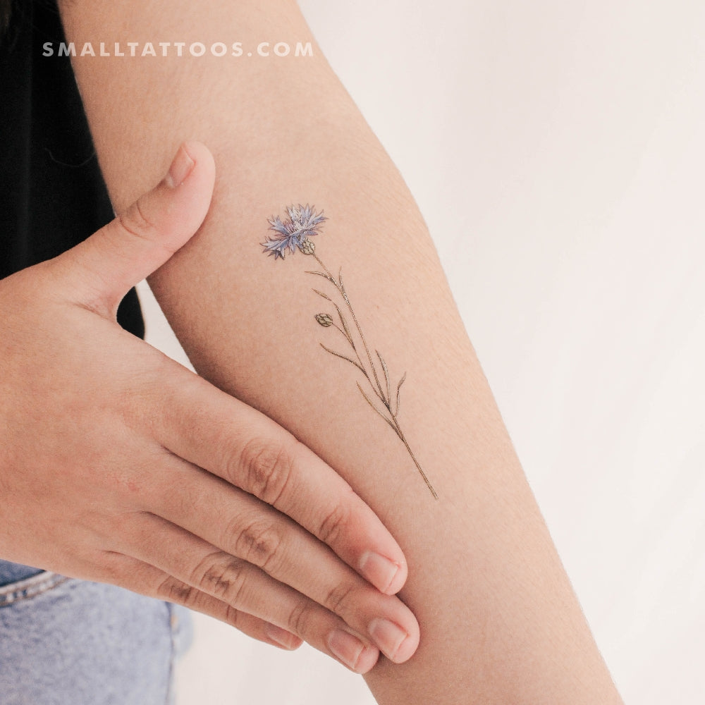 Tatuaje temporal "Aciano" de Ann Lilya (juego de 3)