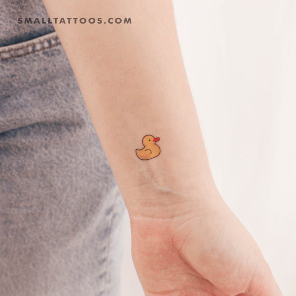 Rubber Duck Temporary Tattoo (Set of 3)