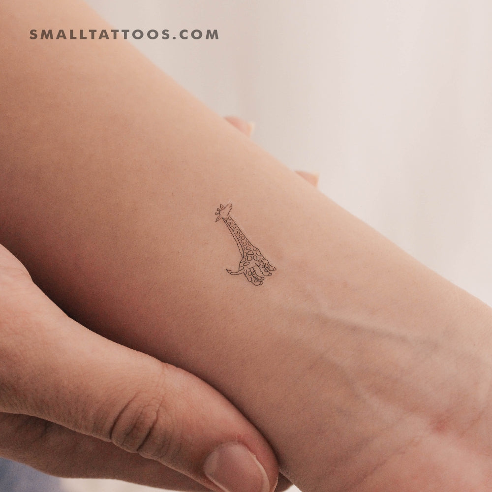 Little Giraffe Temporary Tattoo (Set of 3)