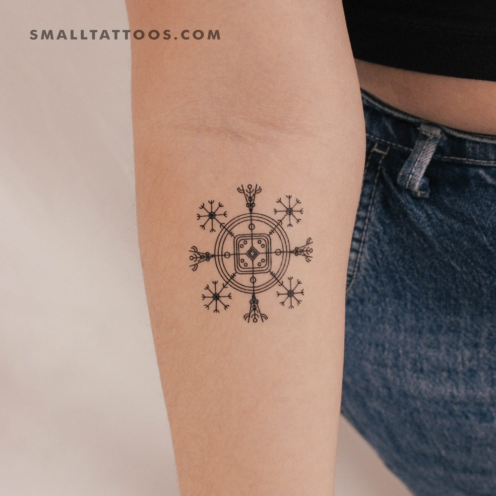 Tatuaje temporal de Hulinhjálmur (juego de 3)