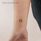 Omega Temporary Tattoo (Set of 3)