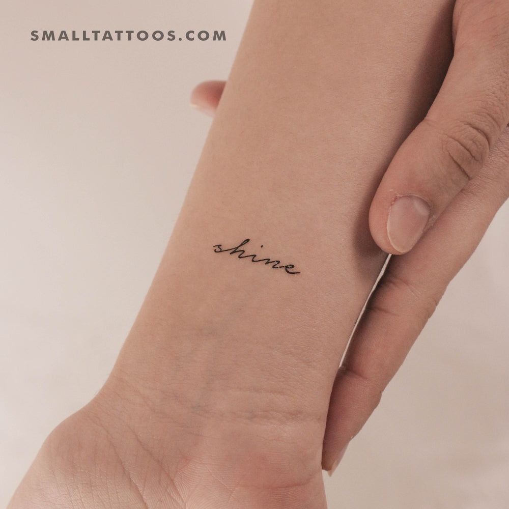 Tatuaje temporal 'Shine' (juego de 3)