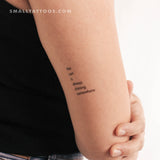 The Sun Is Always Shining Somewhere Temporary Tattoo (Set of 3)