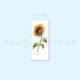 Sunflower Temporary Tattoo By Lena Fedchenko (Set of 3)