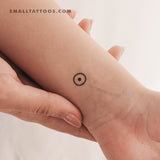 Solar Planetary Symbol Temporary Tattoo (Set of 3)