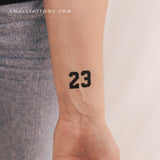 23 Temporary Tattoo - Set of 3