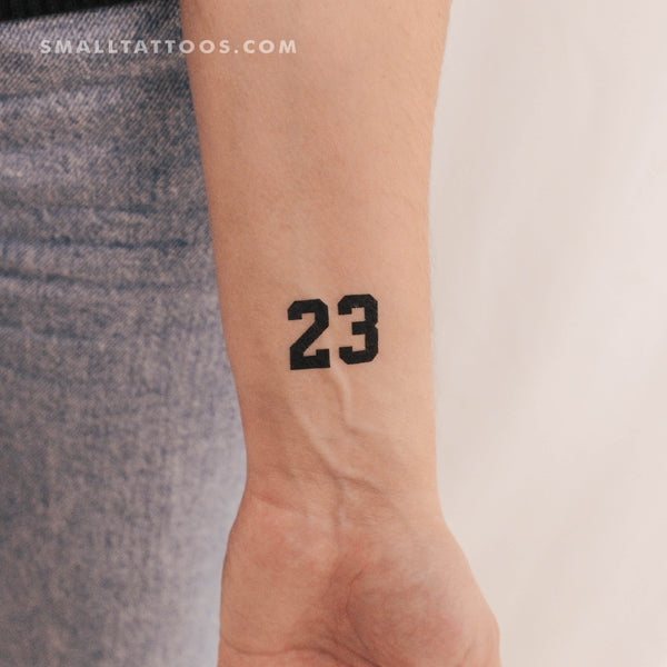 23 Temporary Tattoo - Set of 3