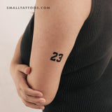 23 Temporary Tattoo - Set of 3