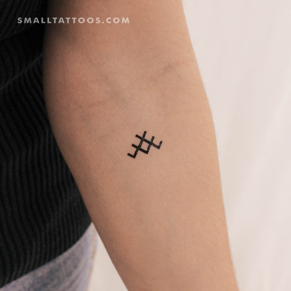Tatuaje temporal Trejdeksnis - Juego de 3