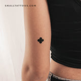 Quatrefoil Temporary Tattoo - Set of 3