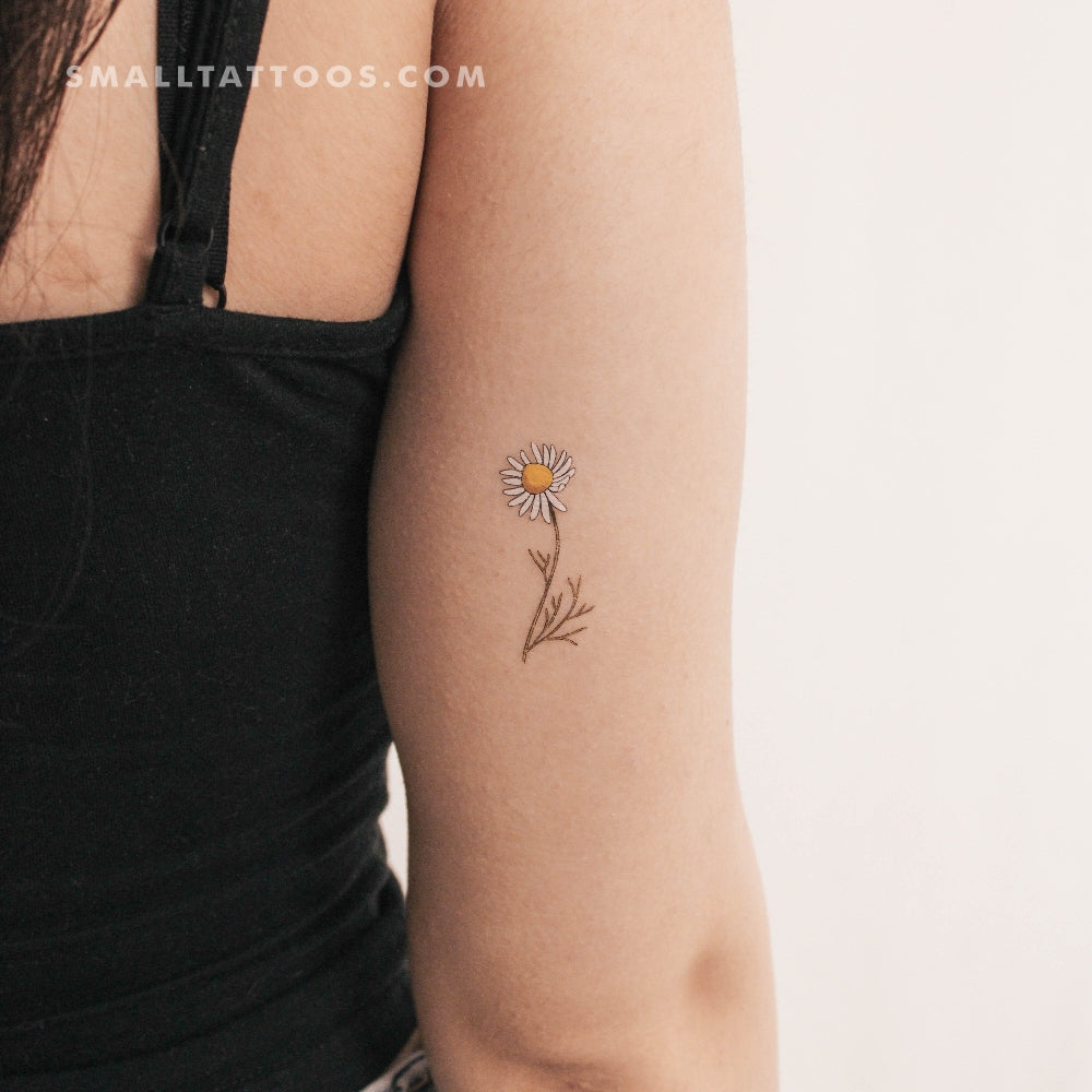 Tatuaje temporal Daisy de Ann Lilya (juego de 3)