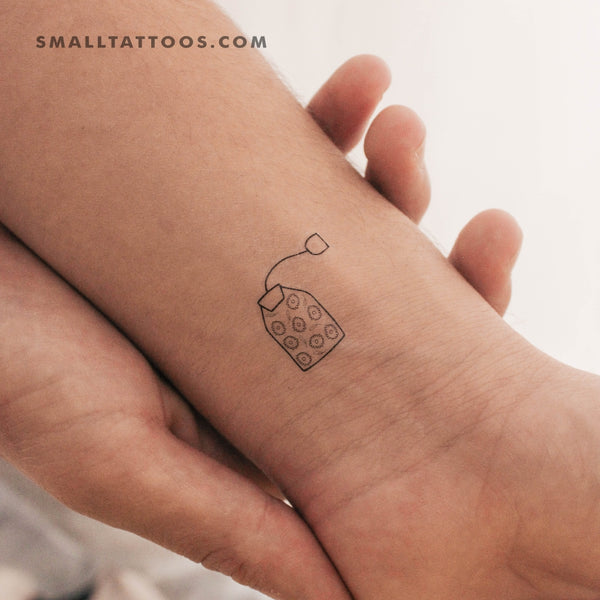 Tea Bag Temporary Tattoo (Set of 3)