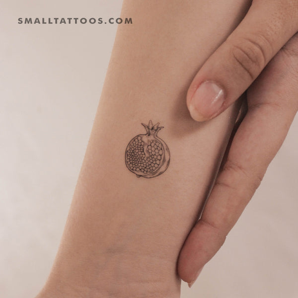 Pomegranate Temporary Tattoo (Set of 3)