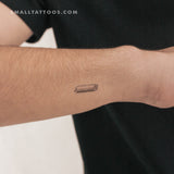 Harmonica Temporary Tattoo (Set of 3)