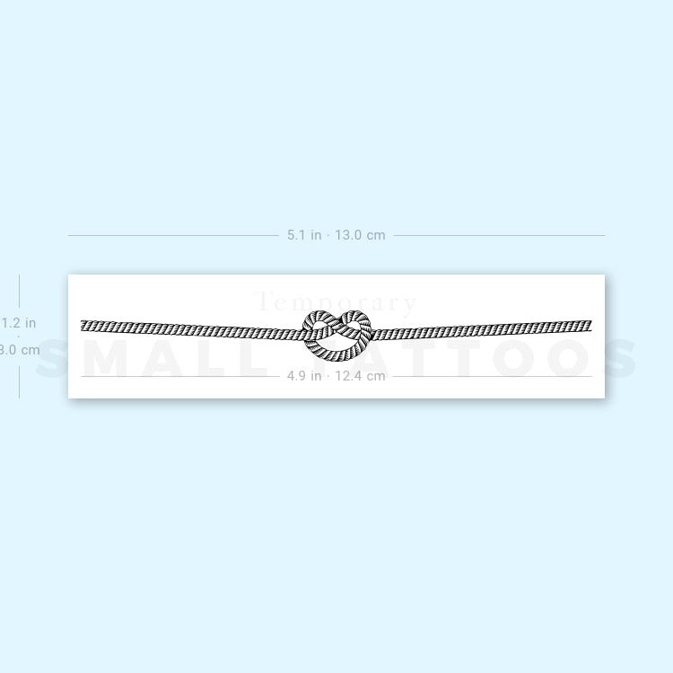 Sailor Knot Temporary Tattoo (Set of 3)