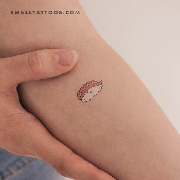 Octopus Nigiri Temporary Tattoo (Set of 3)