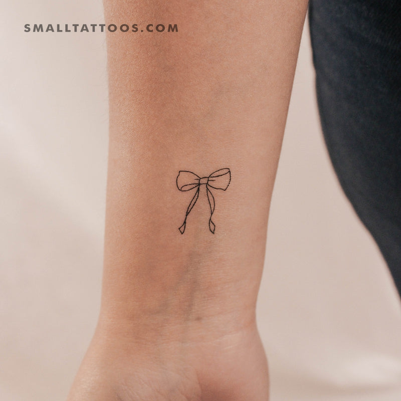 Bow Temporary Tattoo (Set of 3)