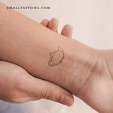 Fine Line Teapot Temporary Tattoo (Set of 3)