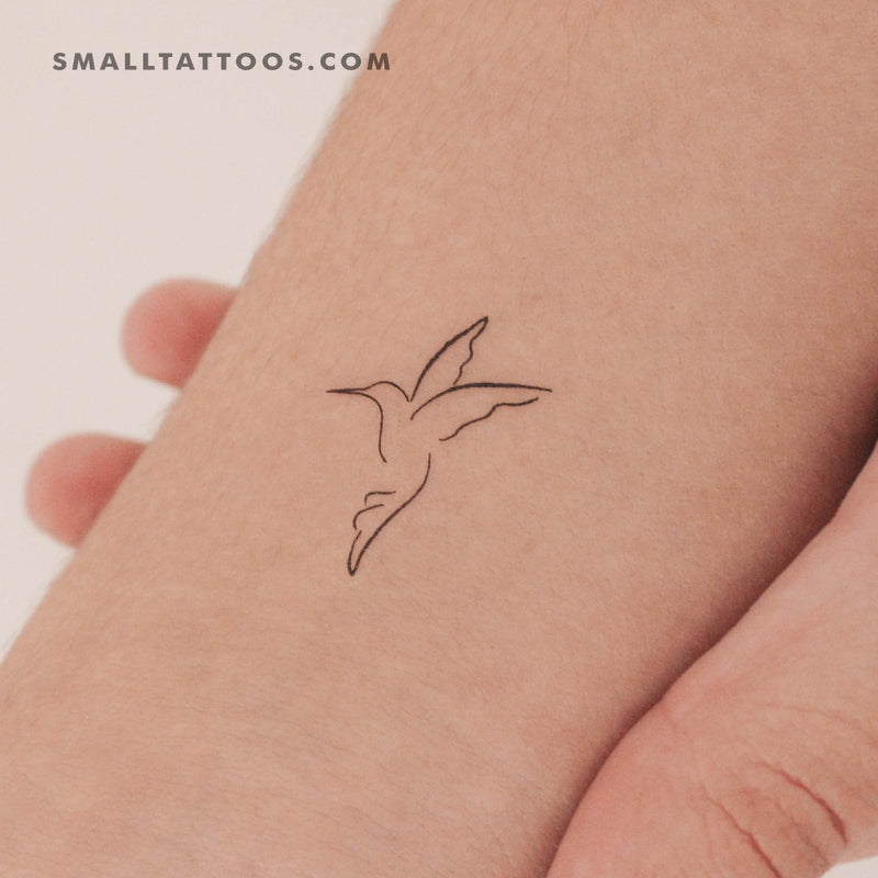 Hummingbird Temporary Tattoo (Set of 3)