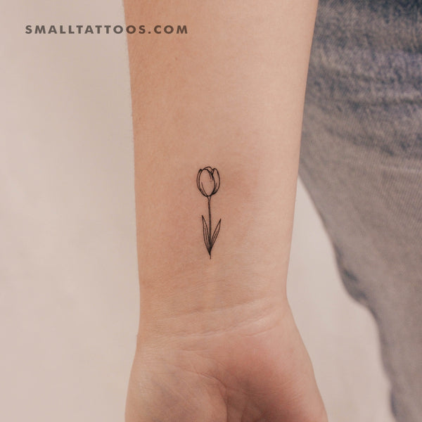 Tulip Temporary Tattoo (Set of 3)