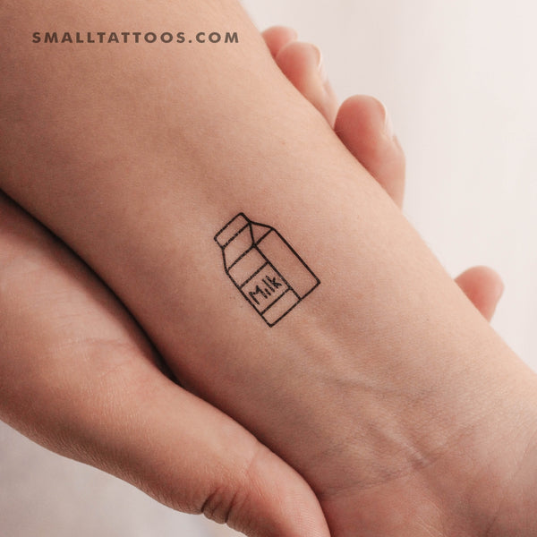 Milk Temporary Tattoo (Set of 3)