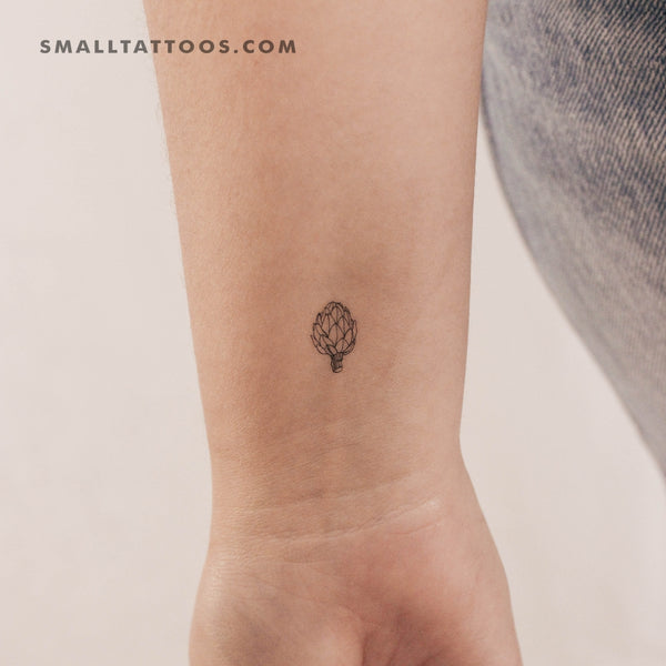 Artichoke Temporary Tattoo (Set of 3)