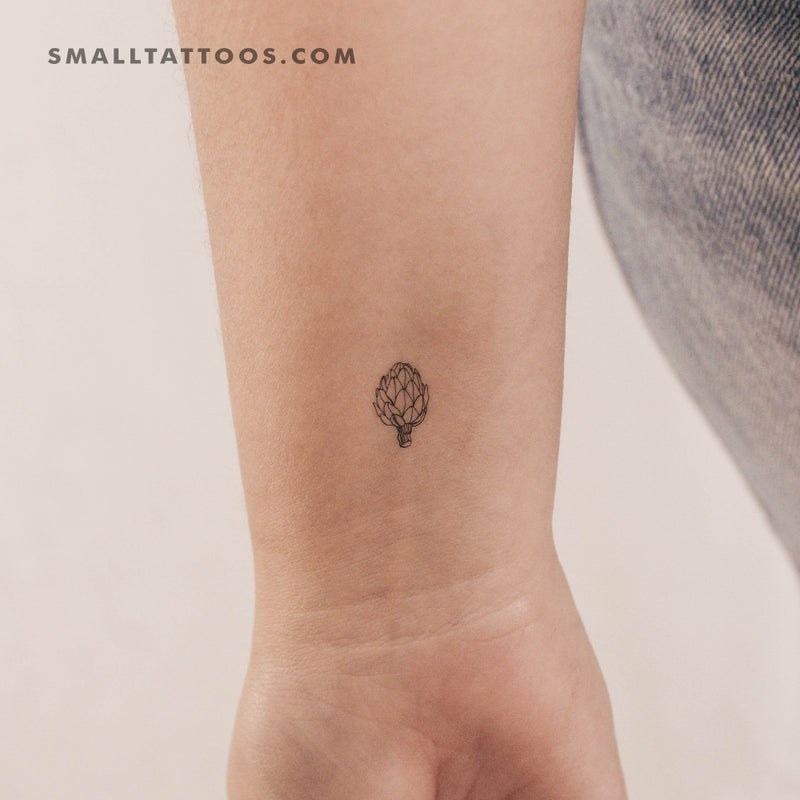 Artichoke Temporary Tattoo (Set of 3)