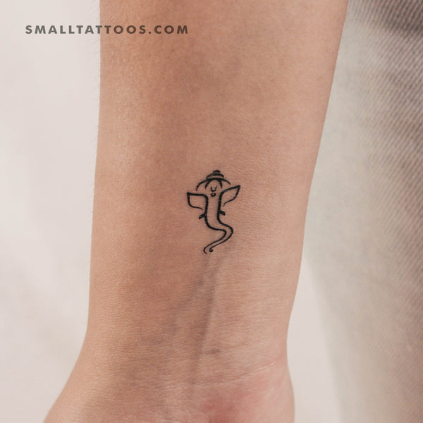 Ganesha Temporary Tattoo (Set of 3)