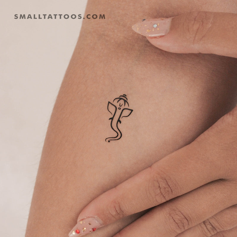 Ganesha Temporary Tattoo (Set of 3)