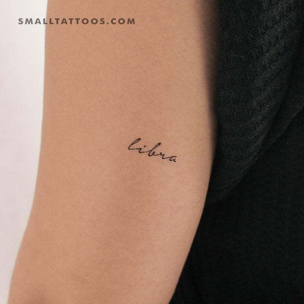 Libra Temporary Tattoo - Set of 3