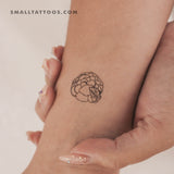 Cauliflower Temporary Tattoo (Set of 3)